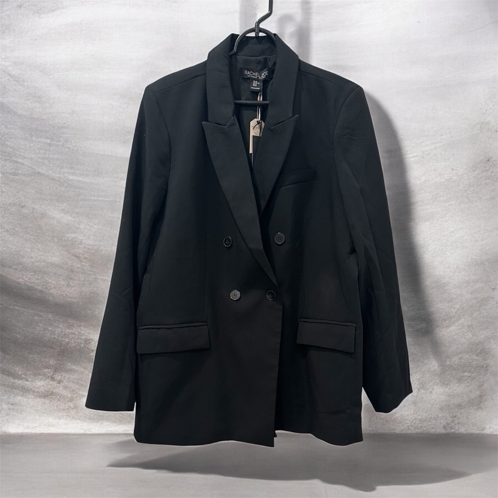 Rachel Zoe Black Blazer Jacket Size XL